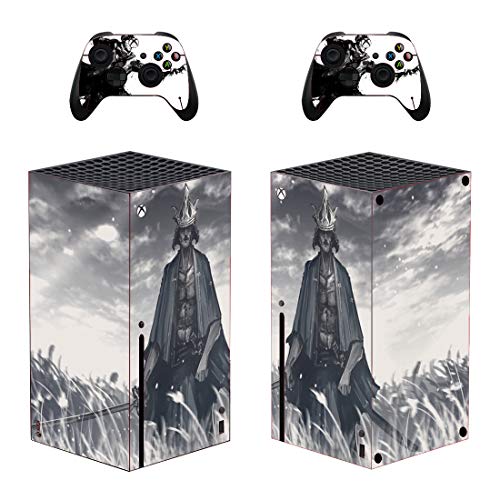 Kajal Mani X-Box-One-Série x Skin Set Kinght Japan HD Impressão frontal protetora para console, adesivo de pele do controlador