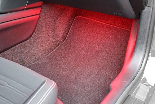 2005-2014 Kit de iluminação Ford Mustang Footwell - Lâmpadas LED azul, vermelha ou branca