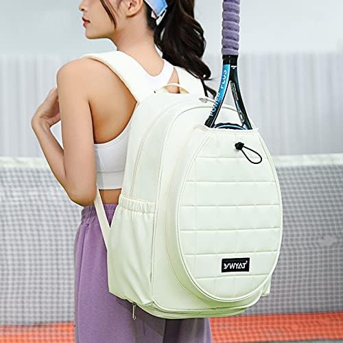 Bolsa de ombro de tênis rejolamente grande bolsa resistente à água para raquete de tênis, piquetes de pickleball, raquete de badminton