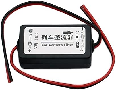 HTAWI 12V DC Power Car Câmera Retrocínio Relé de Power Capacitor Auto Câmera do carro Câmera de filtro Relé Conector de filtro