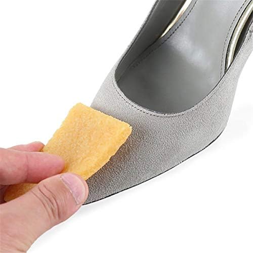 Cozylkx 2pcs Folha de borracha natural Acessórios de couro feitos para sapatos de couro Limpeza de superfície Filme cru