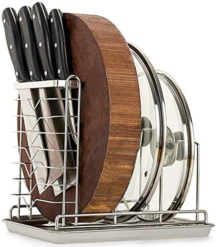 Tipo de sessão de bancada de rack de panela com água vertical aço inoxidável de aço de cozinha de corte de tábua de conserto