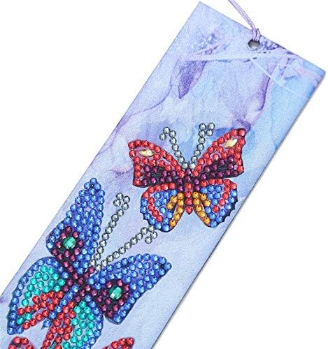 Butterfly Bookmark Diamond Painting Kit - Pigpigboss 2 Sets Diamond Painting Arts Crafts Kit Umbrella Girl Diamond Pintura