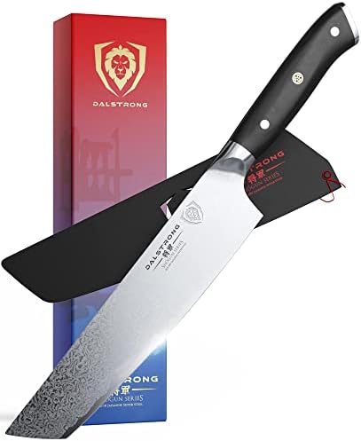 Dalstrong Shogun Series 8 Chef Knife, empacotado com faca de paring de 3,5