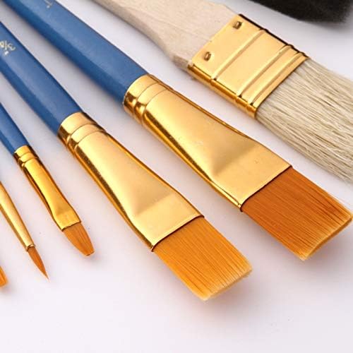 Ccbuy 25pcs pincel multifuncional conjunto de pincel de nylon pintura de pincel Óleo de óleo acrílico Brush Aquarela
