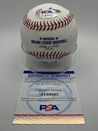 Darryl Strawberry 96 98 99 WS Champs Mets assinou o Autograph Baseball PSA DNA *61 - Bolalls autografados