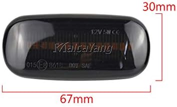 Luz de sinal de giro do marcador lateral de Malcayang para Audi A3 S3 8P A4 S4 RS4 B6 B7 A6 S6 RS6 C5 C7