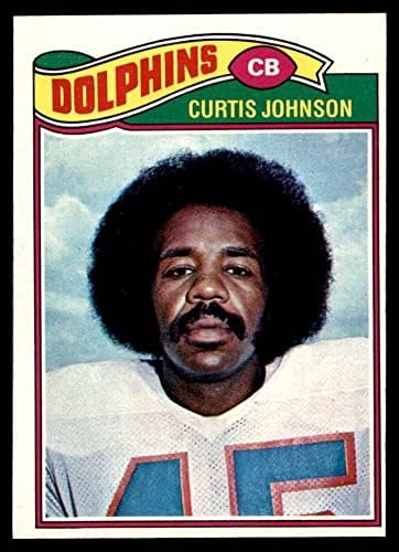 1977 Topps 72 Curtis Johnson Miami Dolphins VG/Ex Dolphins Toledo