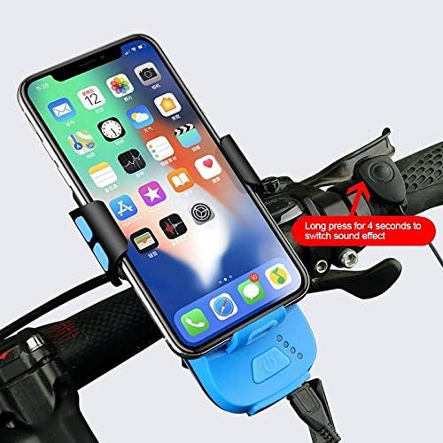 Stand e Mount for Google Pixel XL - Montagem de bicicleta Solar Rejuva, Montagem de Bicicleta com Solar Power Bank, Lights e Horn