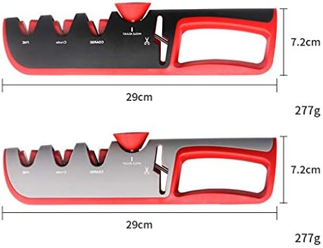 Huangxing-apontador de faca de ângulo ajustável com base de borracha não deslizante, alça ergonômica Faca de cozinha profissional