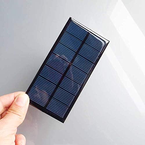Treedix 2pcs 3,5V 250mA Polissilício Painel Solar Coloque Coloque Solar Bateria Carregador Diy Produto Solar Mini Pequeno Painel