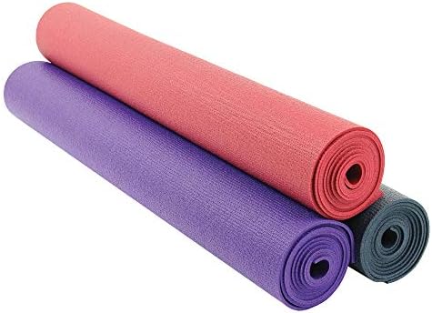 Yoga Mad Studio Pro Yoga Mat | 183cm x 60cm x 3mm | Mat de exercício de alta densidade não deslizante | Usado para pilates,