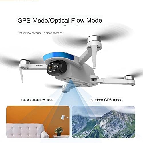 Drone sem escova adulto AFEBOO com câmera HD, vôo de trajetória, controle de aplicativos, flip 3D, altitude Hold, Quadcopter RC dobrável