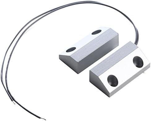 Switch de detector de sensor de contato magnético da janela com fio NC UHPOPE para GSM, segurança de alarme para casa