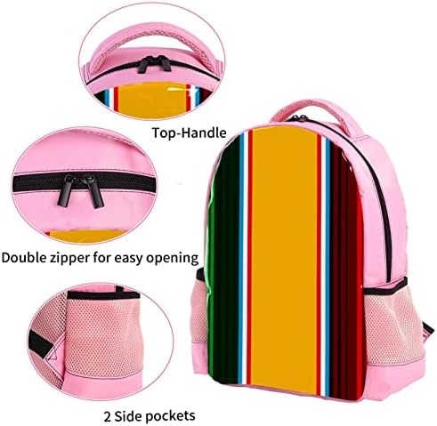 Mochila laptop vbfofbv, mochila elegante de mochila de mochila casual bolsa de ombro para homens, listras arco -íris