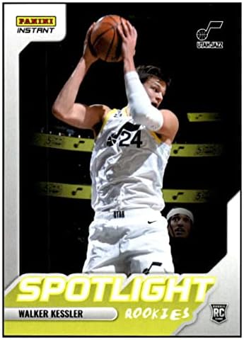 Walker Kessler RC 2022-23 Panini Instant Spotlight Rookies /96522 Jazz NM+ -MT+ NBA Basketball