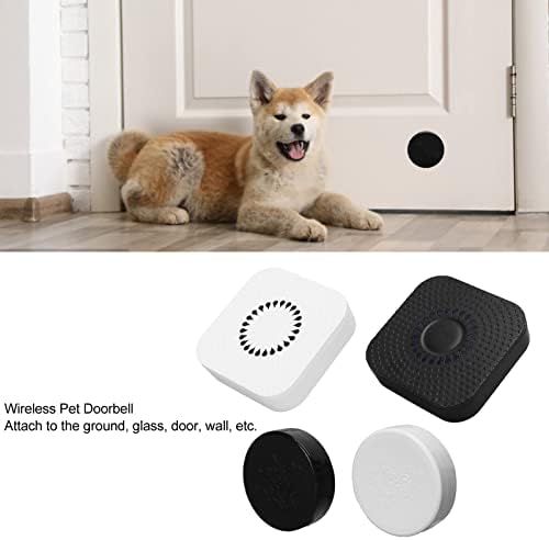 Campainha de cachorro sem fio, botão Treinamento de animais de estimação campainha da campainha, botão de toque, faixa de trabalho