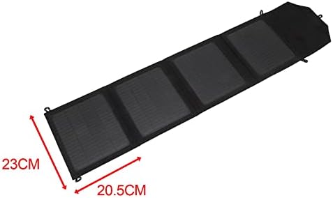 Ｋｌｋｃｍｓ Painel solar Carregando dois monocristalinos de saída USB com cordão 40W 12V-5V Dispositivo Kit de painel solar para