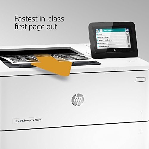 HP LaserJet Enterprise M506X Impressora monocromática sem fio,