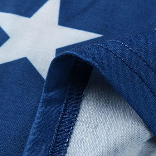 Camisas elásticas para mulheres camisa americana v bandeira feminina pintada de camisa pesco