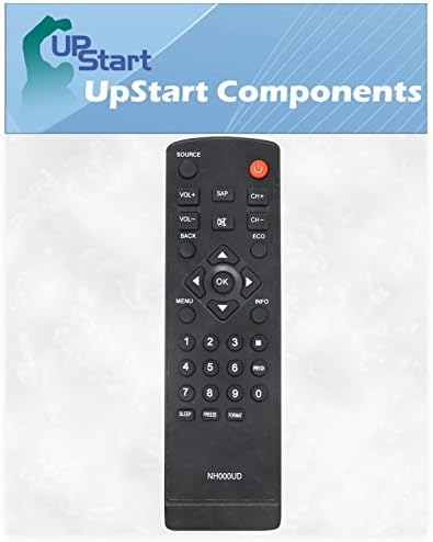 Substituição LC220EM1 HDTV Remote Control para TV Emerson - Compatível com NH000UD Emerson TV Remote Control