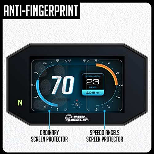 Protetor de tela do painel de speedoangels para Vulcan S 2 x Ultra Clear