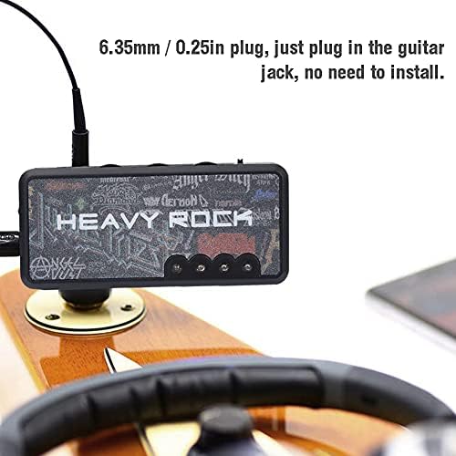 Acessórios portáteis de amplificador de fone de ouvido de guitarra elétrica recarregável