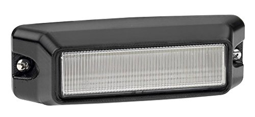 Sinal federal IPX620B-RW Impaxx Dual LED Exterior/Luz de Perímetro, LEDs vermelhos e brancos, lente transparente