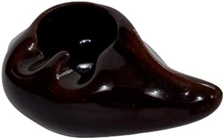 Purpledip Ceramic Ashtray 'Conch Shankh': cinzeiro de design marinho para fumantes de cigarro