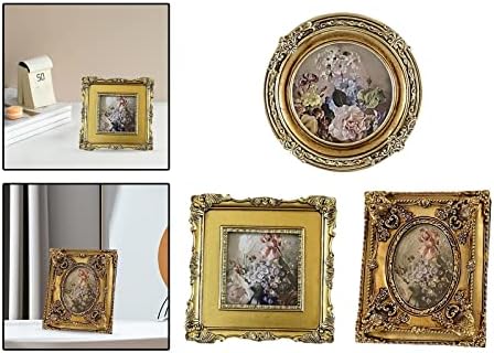 Fakeme Antique Style Barroce Picture Frame Ramed Picture Frame