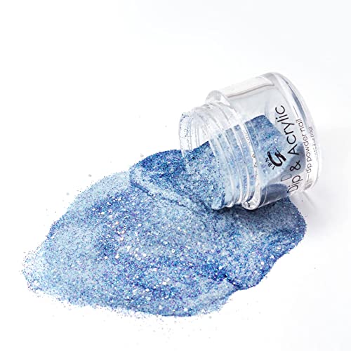 Azul marinho Glitter mergulhando pó premium sparkle unhas pó, pó de acrílico iniciante para unha Francesa Manicure Diy Salon Uso, sem