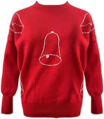 Hoodies Nokmopo para meninas adolescentes Mulheres Pullover de gola alta de gola alta Camisinho de malha solto Tops de colorido sólido