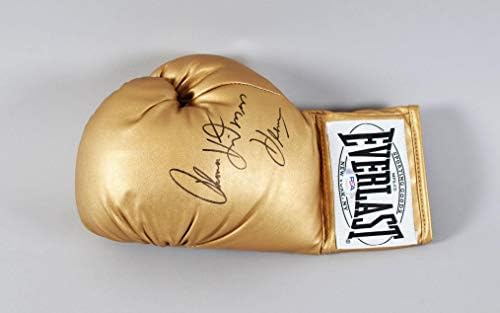 Thomas Hearns assinou luva de boxe - COA PSA/DNA - luvas de boxe autografadas