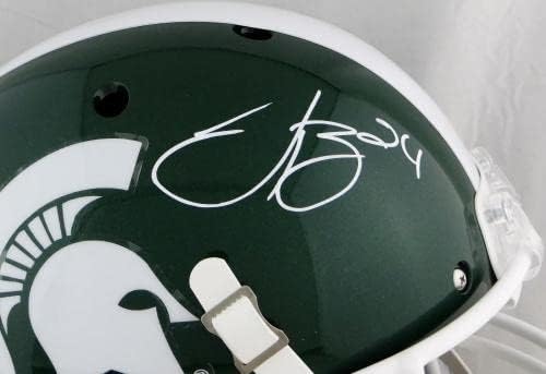 Leveon Bell autografou o Michigan State F/S Green Schutt Capace