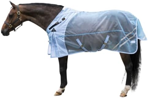 Schneiders Mesh protetora Folha de mosca para cavalos - cobertor de surcingle frontal aberto - 60% Proteção UV - Material
