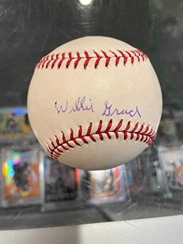 Willie Grace Negro Ligas únicas de beisebol JSA Mint - Bolalls autografados
