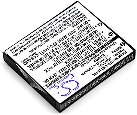Bateria de substituição de Atamarie para Creative Vado, Vado Pocket HD, video video Cam, VF0570