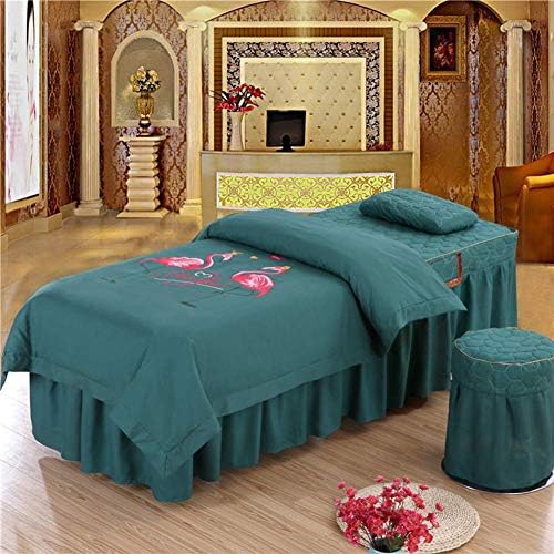 Zhuan Solid Color Massage Sheet Staffs, massagem premium Salia de massagem Salão de salão de salão Capa de colchas com o