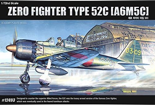 Toys 4 U 7777 Academia 12493 Zero Fighter Tipo 52c [a6m5c] 1/72 Pplastic Model Kit Aeronave Jato /item R6SG5EB-48Q17897