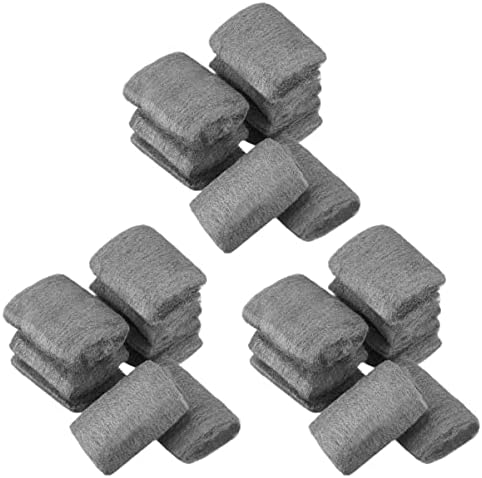 Camundongos de lã de aço de Yarnow Fechos de tecido de tecido de lã de lã de lã de lã de pano de pano de pano de controle