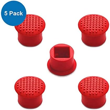 MMOBIEL 5 PCS PCS RATRAGEM Ponto de teclado Red Cap com cúpula macia e ponteiro de laptop de aro para Lenovo ThinkPad X / T