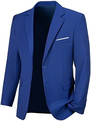 Masculino Blazer casual Slim Fit Sports Coat de dois botões Blazer formal para homens de traje de negócios de negócios