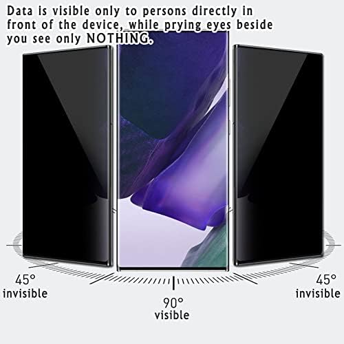 Protetor de tela de privacidade VAXSON, compatível com Lynkcool Lk1506a Monitor de toque 15.6 Monitor Anti -Spy Film Protectors