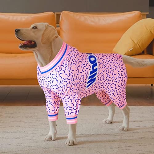 Camisa Lovinpet Pets, proteção UV, vestuário pós -proteção contra cães, macacão de cachorro de cobertura de 4 pernas,