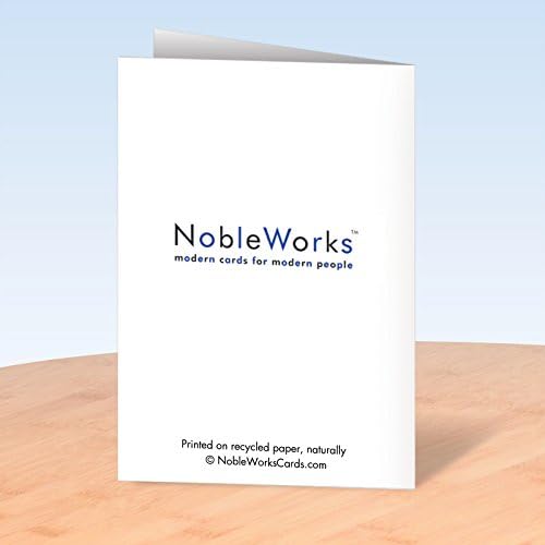 Nobleworks 0043 Nothing Mom Funny Day Card com Envelope