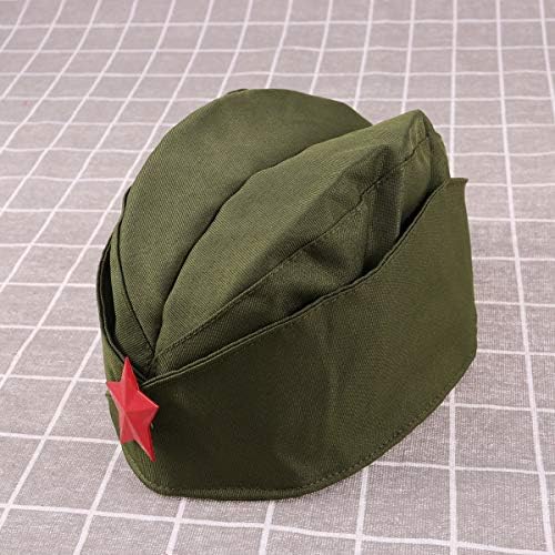 Nuobesty Sailor Dance Boat Bap Russian Boat Hat Stage Cap With Star