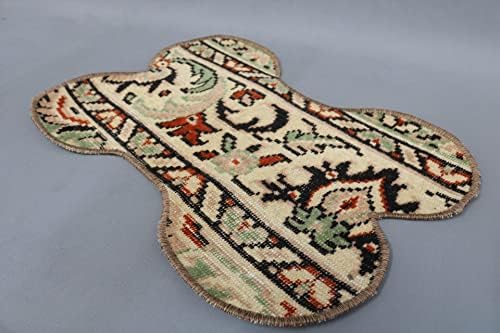Sarikaya travesseiro vintage tapete de tapete de estimação, tapete de carpete, almofada de kilim, bloco de cão em