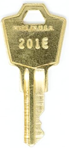 Chaves de substituição do armário de arquivos Hon 201e: 2 chaves