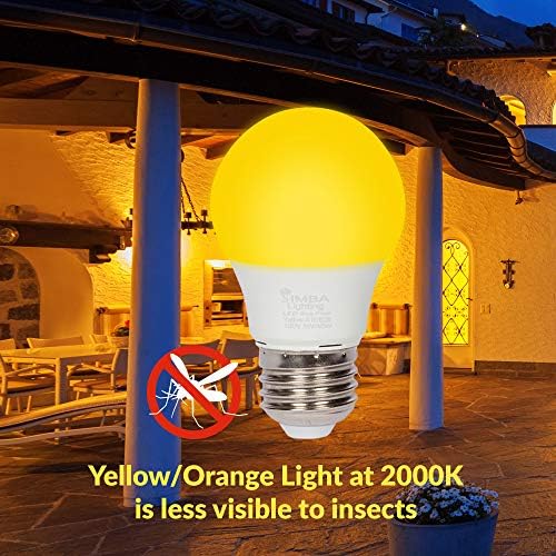 Iluminação simba bug led bulb não excluindo lâmpada amarela 5w 40W