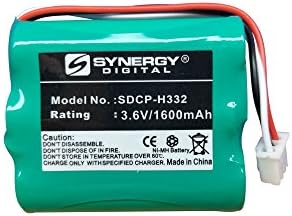 Synergy Digital Cordless Phone Battery, trabalha com Huawei HGB-15AAX3 Phone sem fio, Bateria Ultra Hi-Capacity